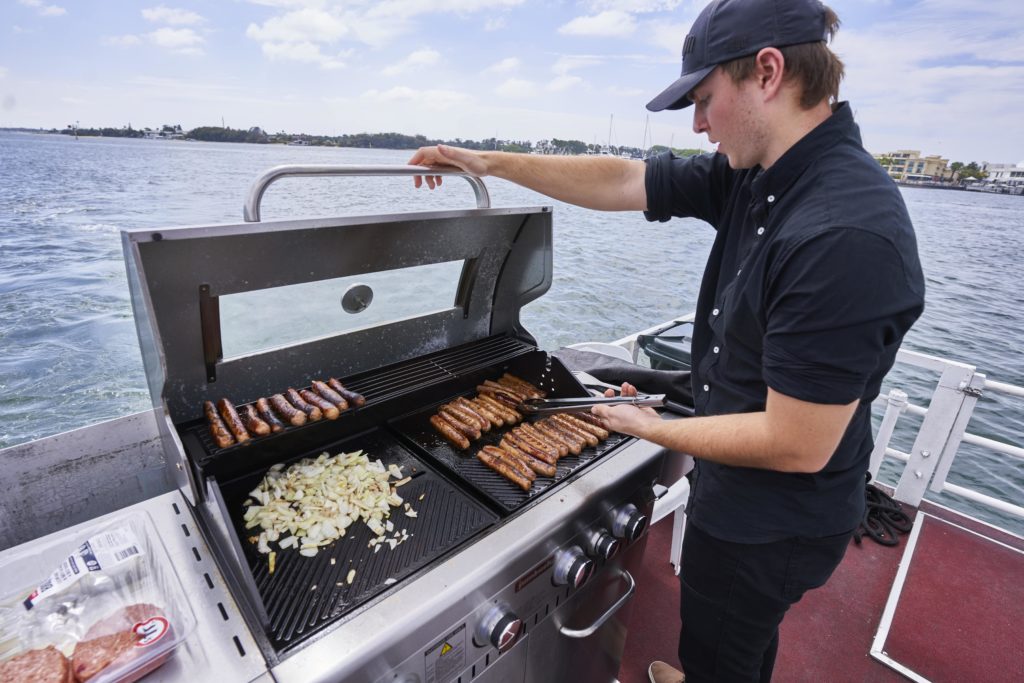 Host a BBQ Party on the Open Deck
