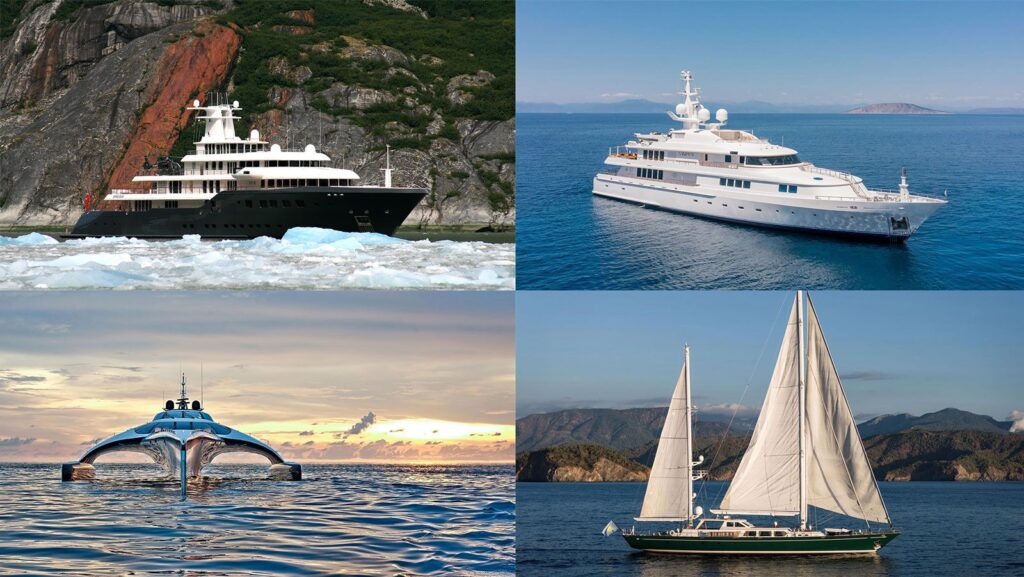 Types of Yachts