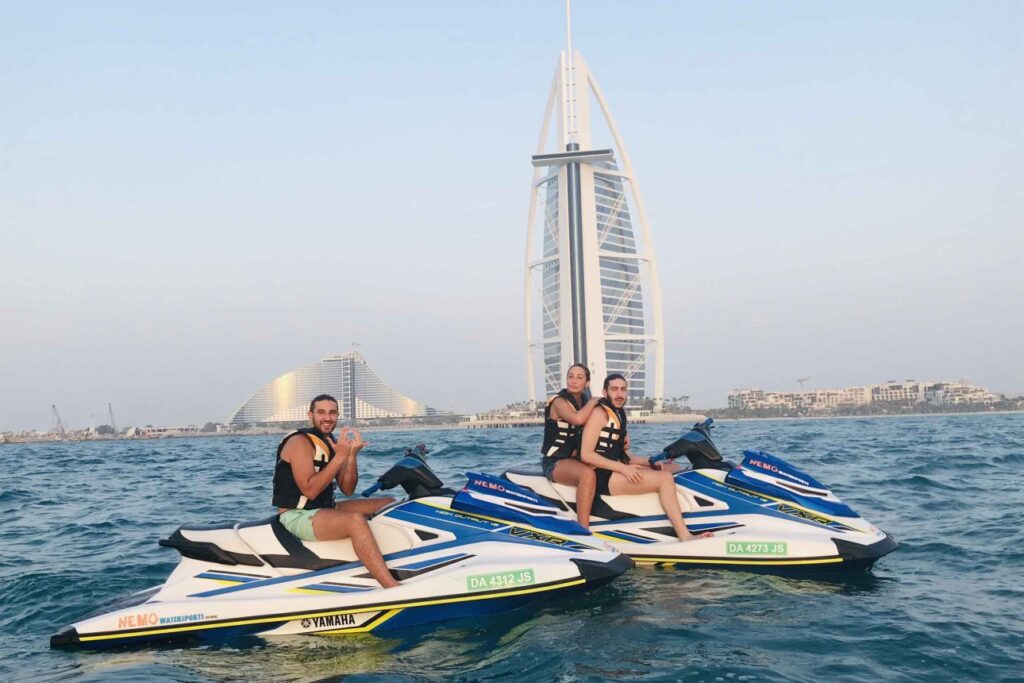 Jet Skiing and Water Sports in Dubai Marina