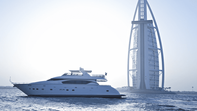 Instagrammable Spots on a Yacht in Duba