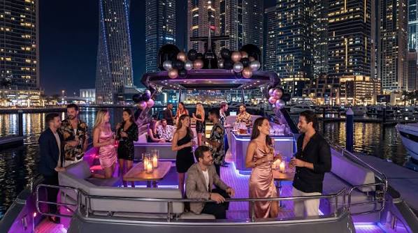 Diwali Corporate Party on a Yacht in Dubai