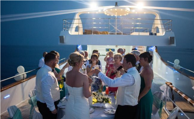 Winter Yacht Wedding Dubai